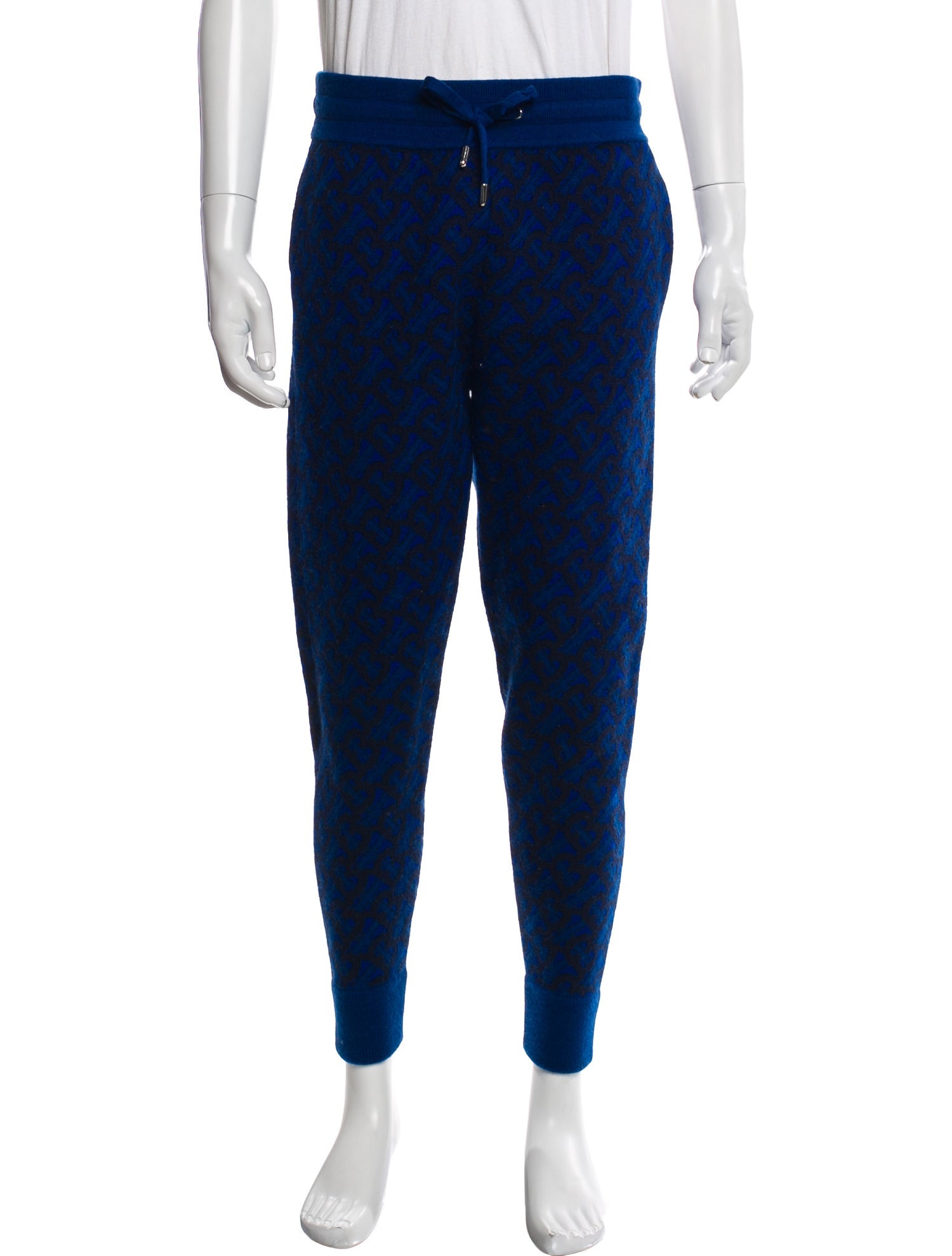 Burberry Wool Printed Lounge Bottoms